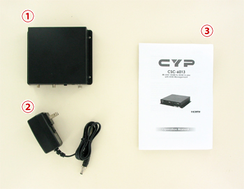 CSC-6013 付属品